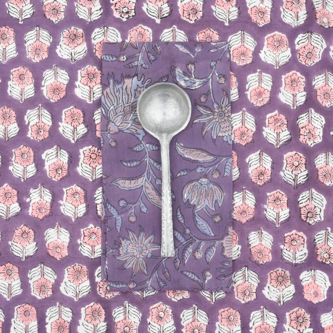 Serviettes de table x4 Arum Imperial - Suzette