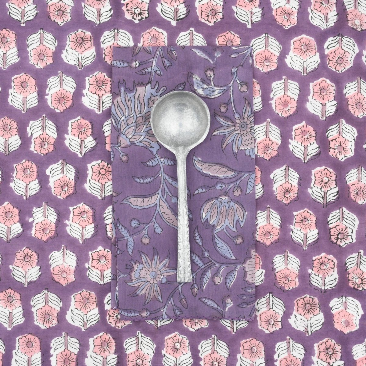 Serviettes de table x4 Arum Imperial - Suzette