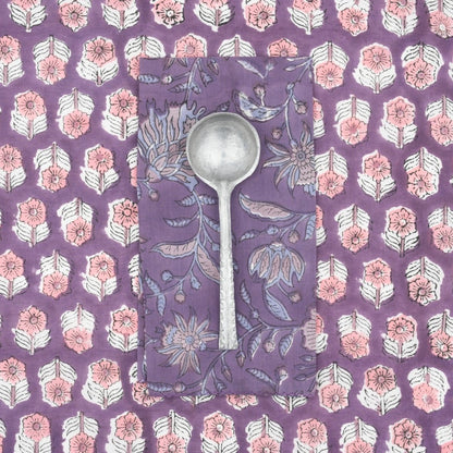 Serviettes de table x4 Arum Imperial - Suzette