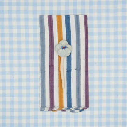 Serviettes de table x4 Axel Denim - Suzette