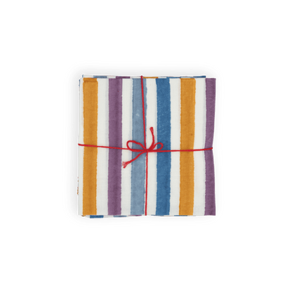 Serviettes de table x4 Axel Denim - Suzette