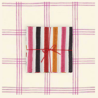 Serviettes de table x4 Axel Fig - Suzette