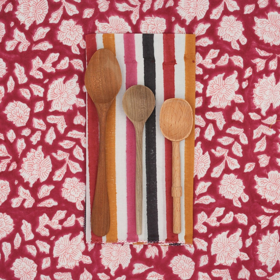 Serviettes de table x4 Axel Fig - Suzette