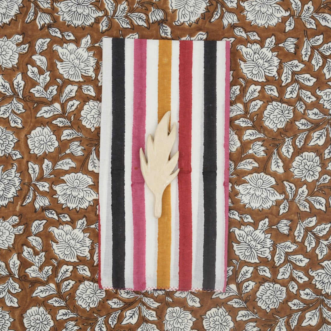 Serviettes de table x4 Axel Tomato - Suzette