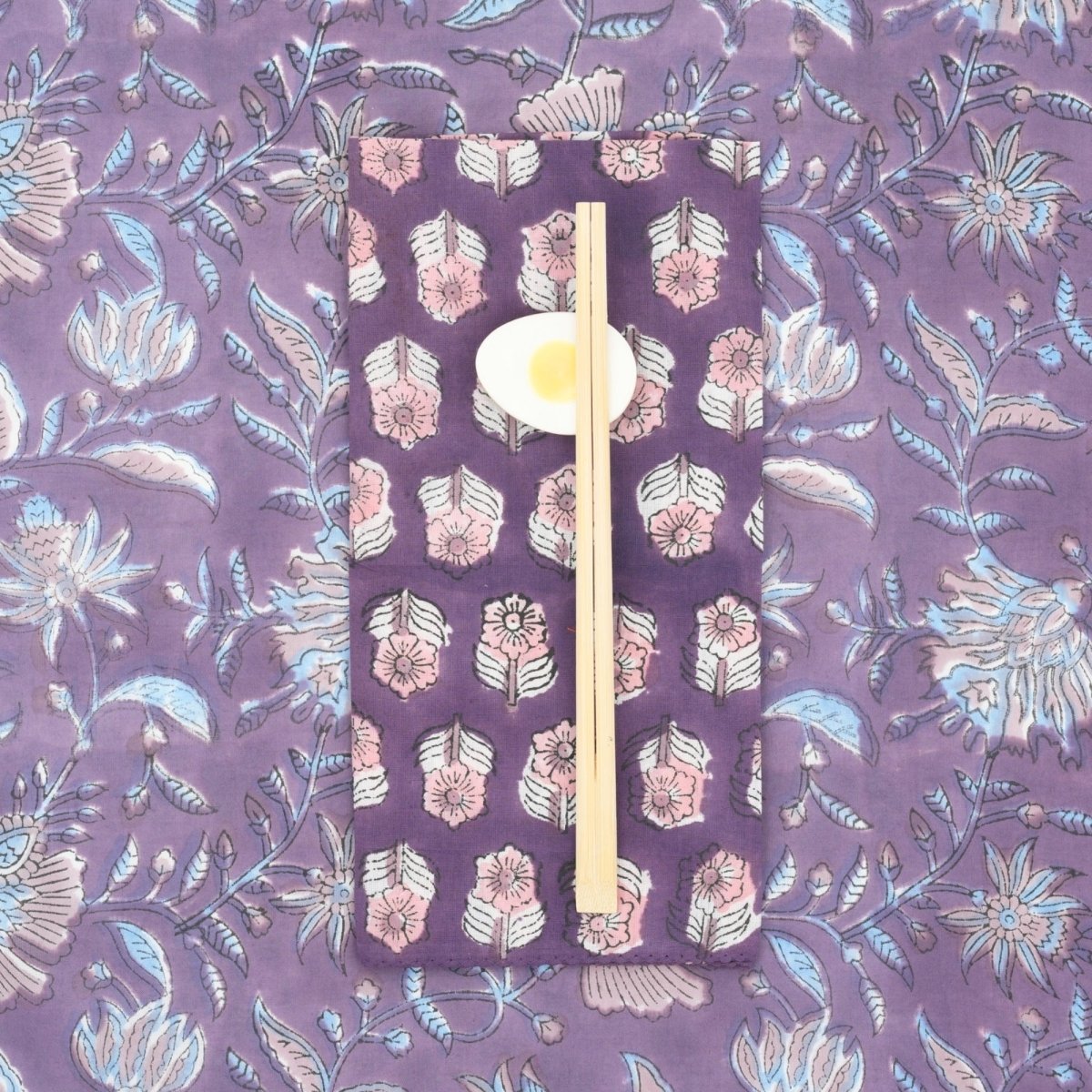 Serviettes de table x4 Belladone Fig - Suzette