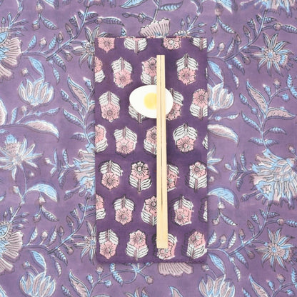 Serviettes de table x4 Belladone Fig - Suzette