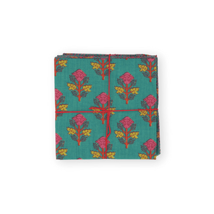 Serviettes de table x4 Belladone Seaport - Suzette