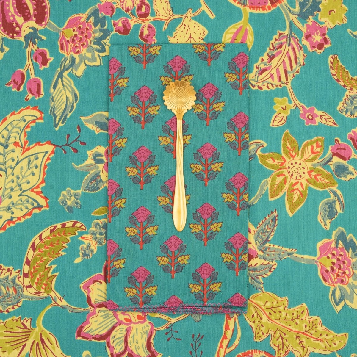 Serviettes de table x4 Belladone Seaport - Suzette