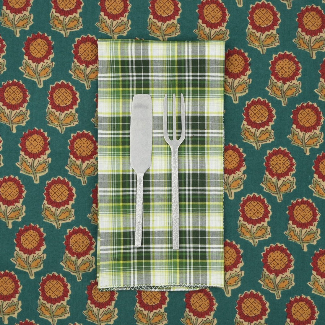 Serviettes de table x4 Bise Juniper - Suzette