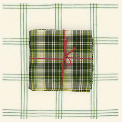 Serviettes de table x4 Bise Juniper - Suzette