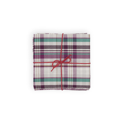 Serviettes de table x4 Bise Paisley - Suzette