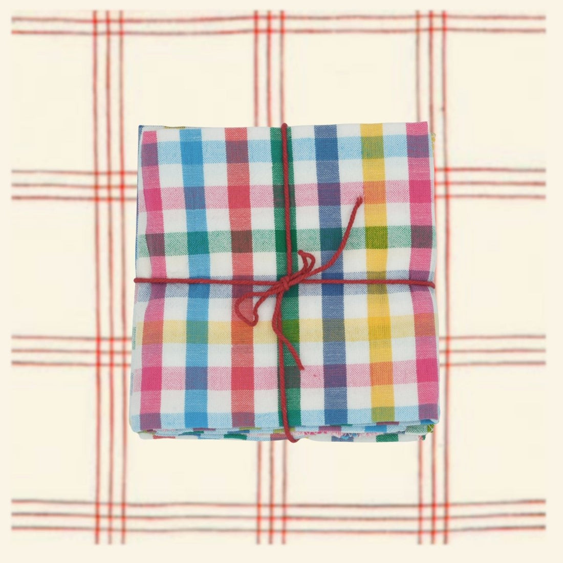 Serviettes de table x4 Boree Nautical - Suzette