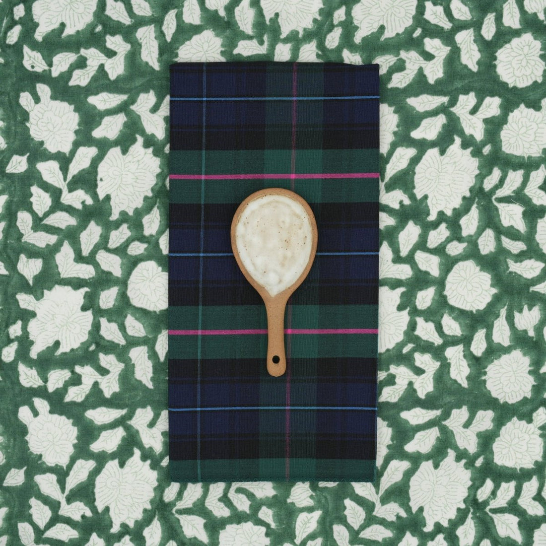 Serviettes de table x4 Brit Evergreen - Suzette