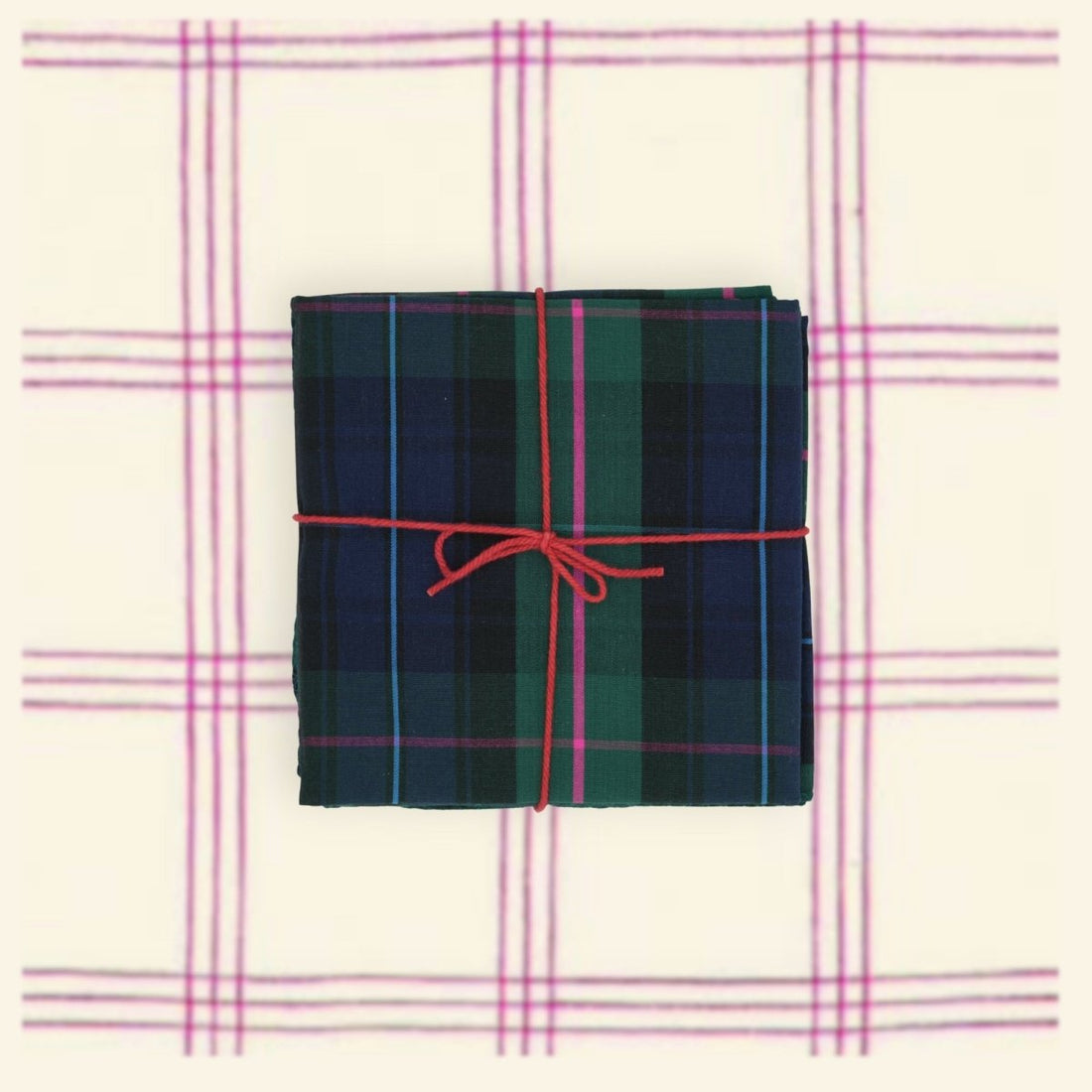 Serviettes de table x4 Brit Evergreen - Suzette