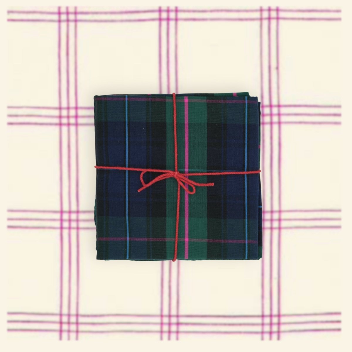 Serviettes de table x4 Brit Evergreen - Suzette