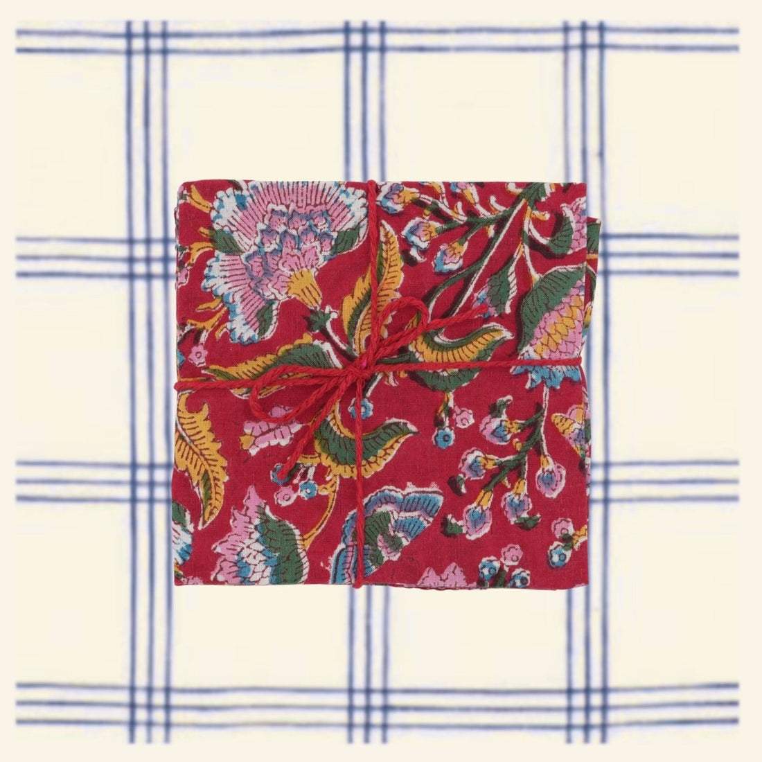 Serviettes de table x4 Canna Tango - Suzette