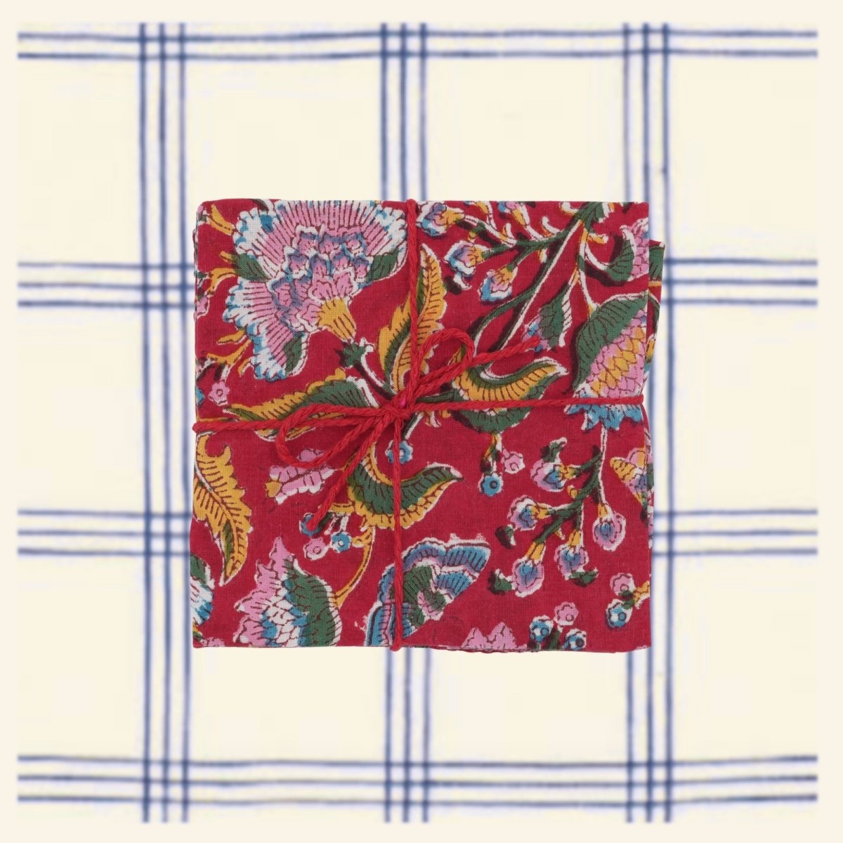 Serviettes de table x4 Canna Tango - Suzette