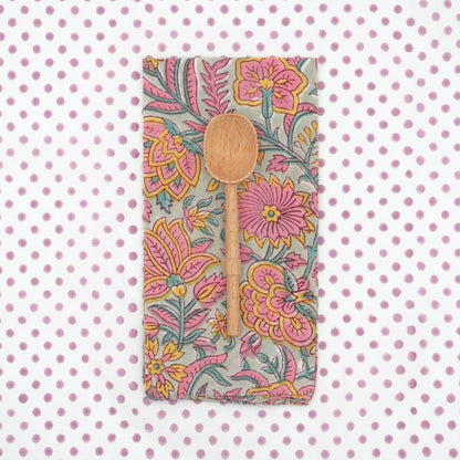 Serviettes de table x4 Capucine Carmine - Suzette