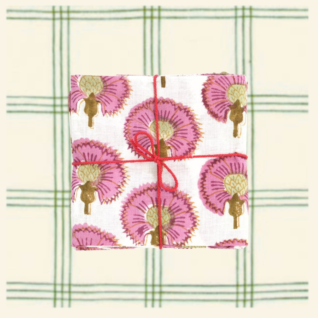 Serviettes de table x4 Cosmos - Suzette