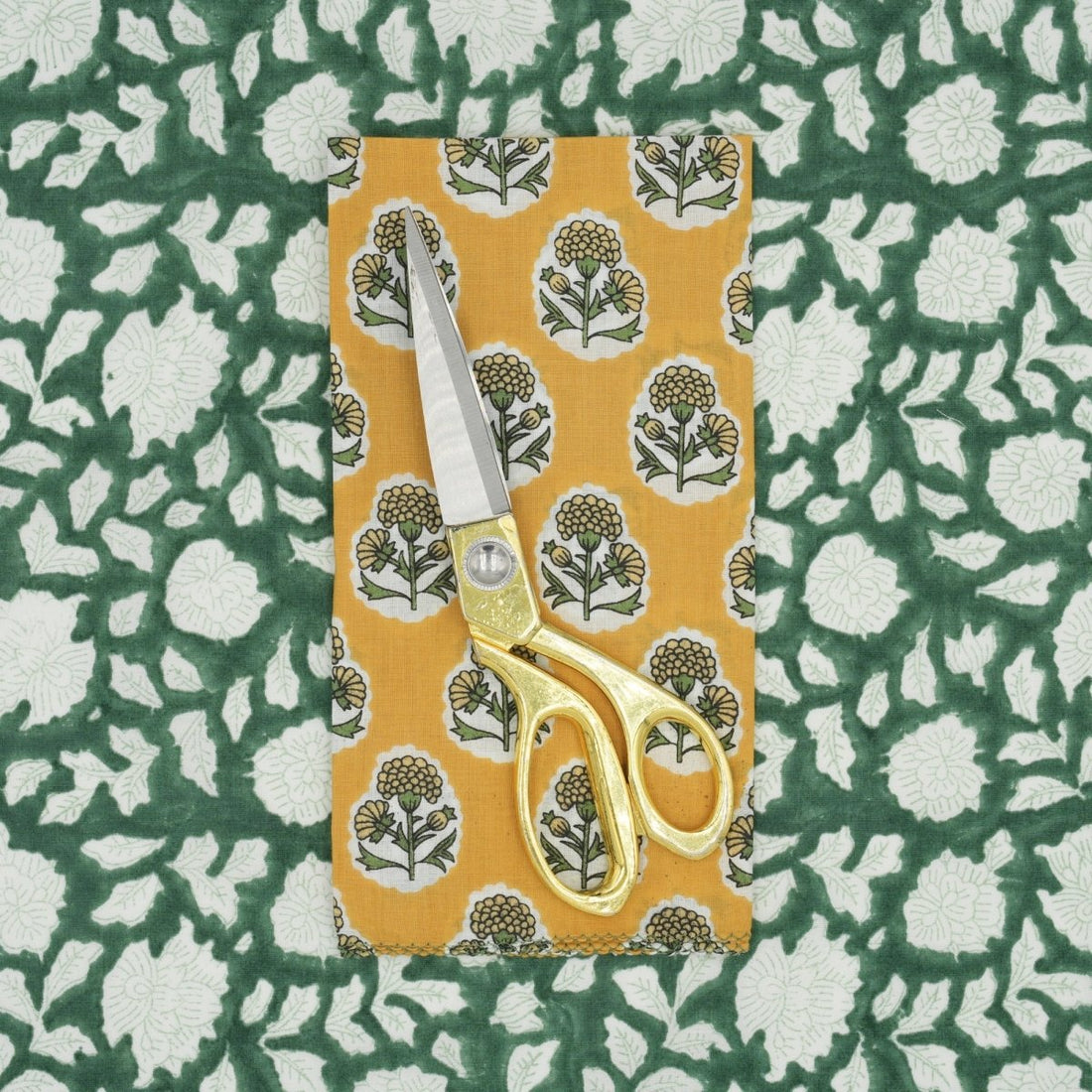 Serviettes de table x4 Crocus Gold - Suzette