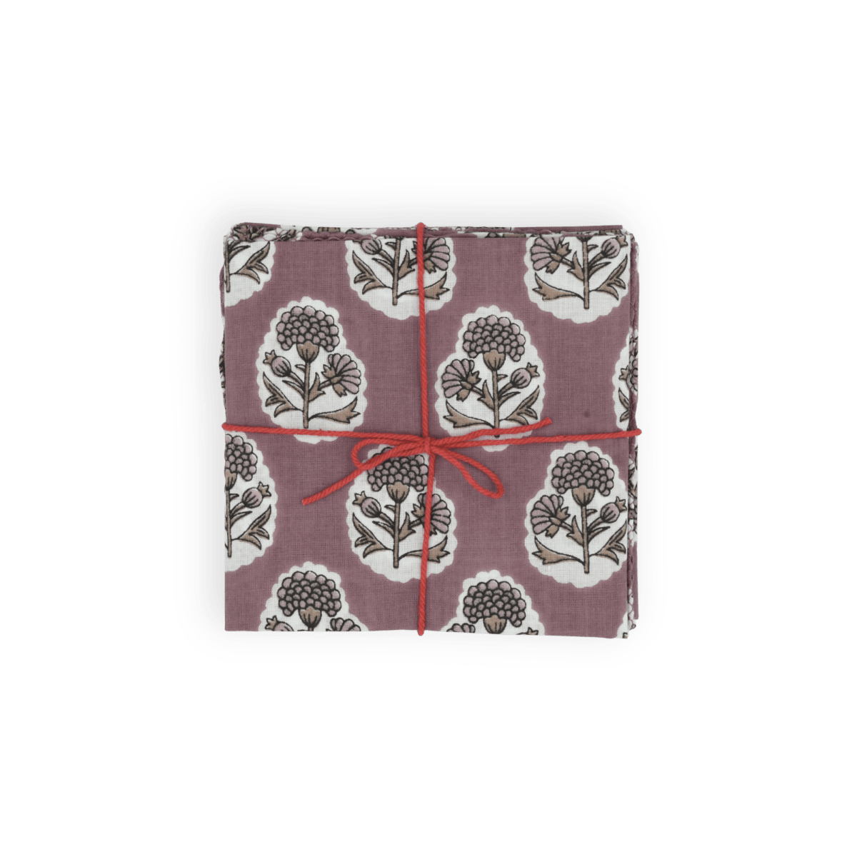 Serviettes de table x4 Crocus Malaga - Suzette