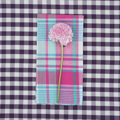 Serviettes de table x4 Cyclone Carmine - Suzette