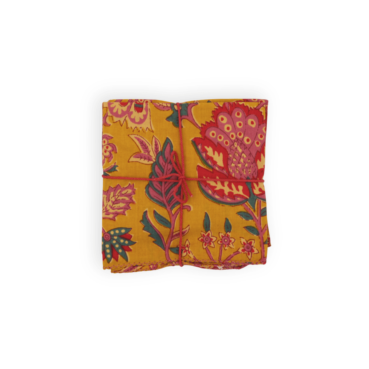 Serviettes de table x4 Dandelion Gold - Suzette
