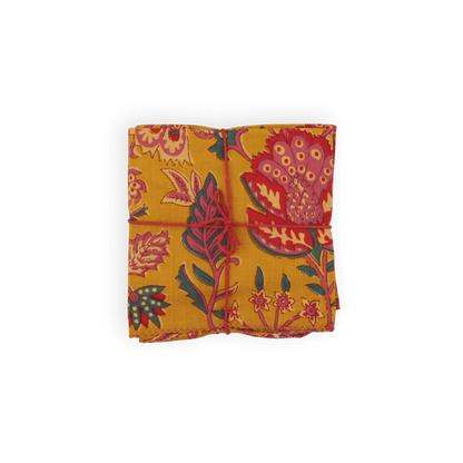 Serviettes de table x4 Dandelion Gold - Suzette