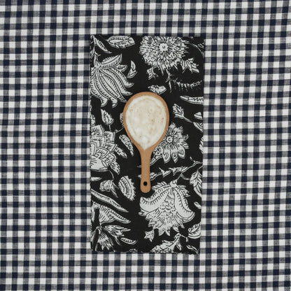 Serviettes de table x4 Daniella Black - Suzette