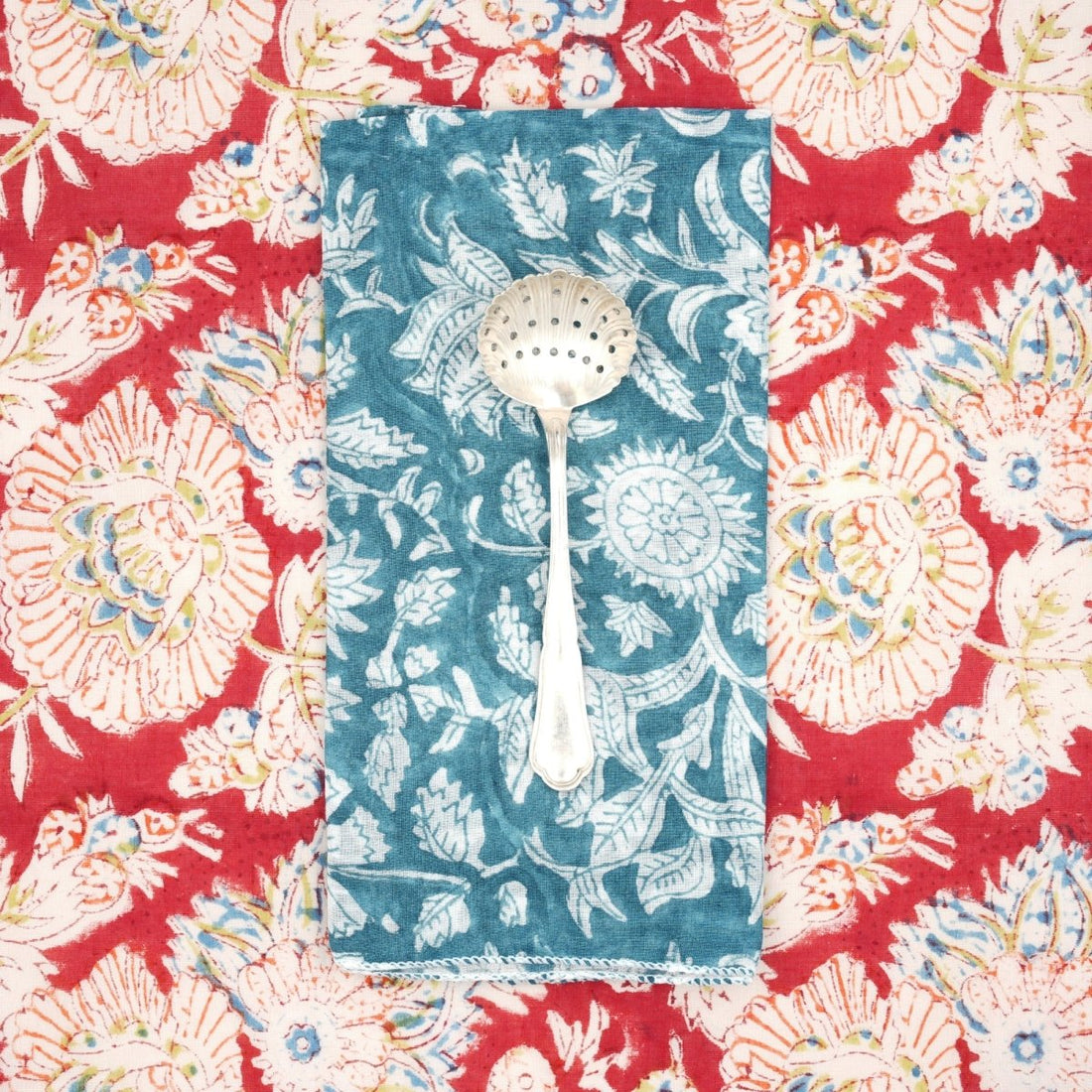 Serviettes de table x4 Daniella Seaport - Suzette