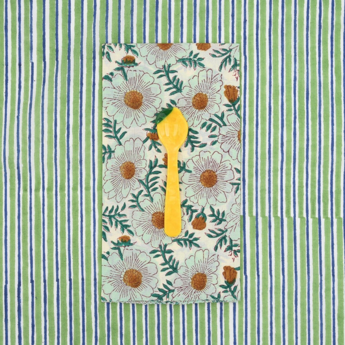 Serviettes de table x4 Datura Opal - Suzette