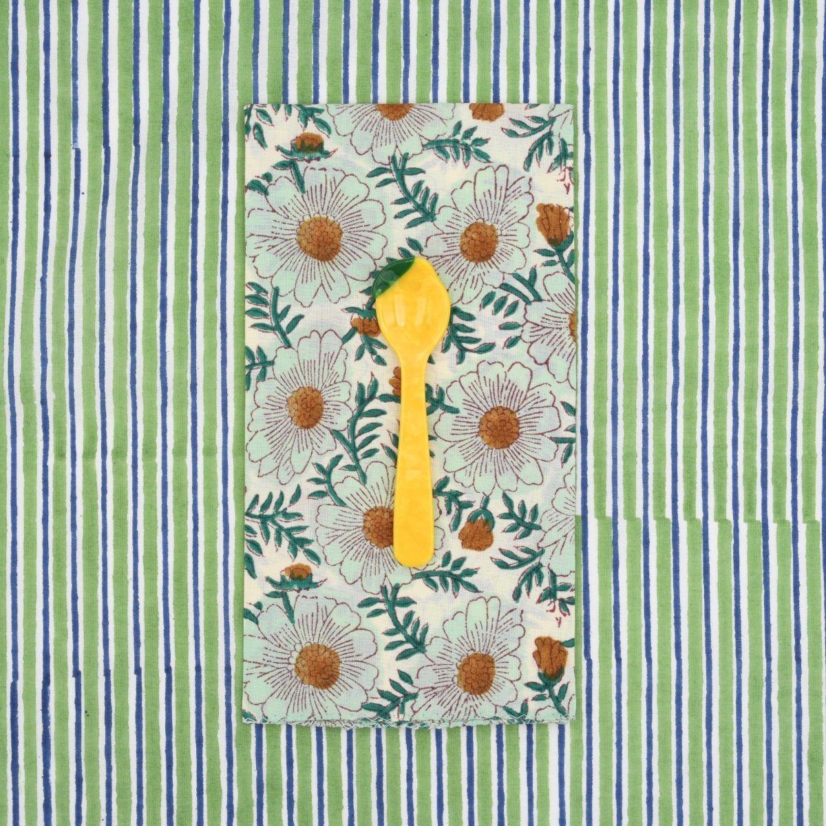 Serviettes de table x4 Datura Opal - Suzette