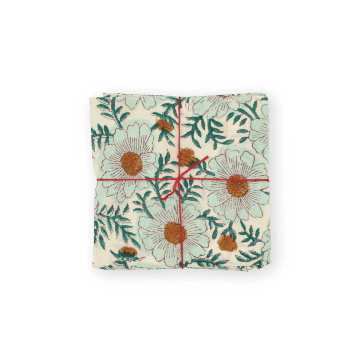 Serviettes de table x4 Datura Opal - Suzette