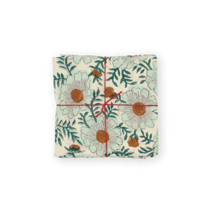 Serviettes de table x4 Datura Opal - Suzette
