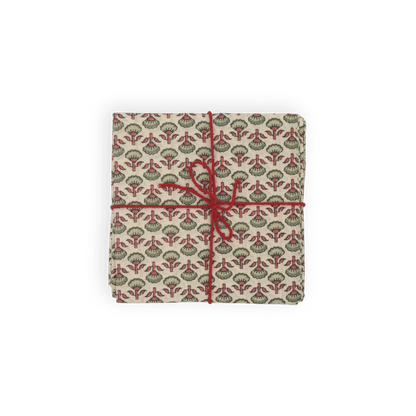 Serviettes de table x4 Dill Frosty - Suzette