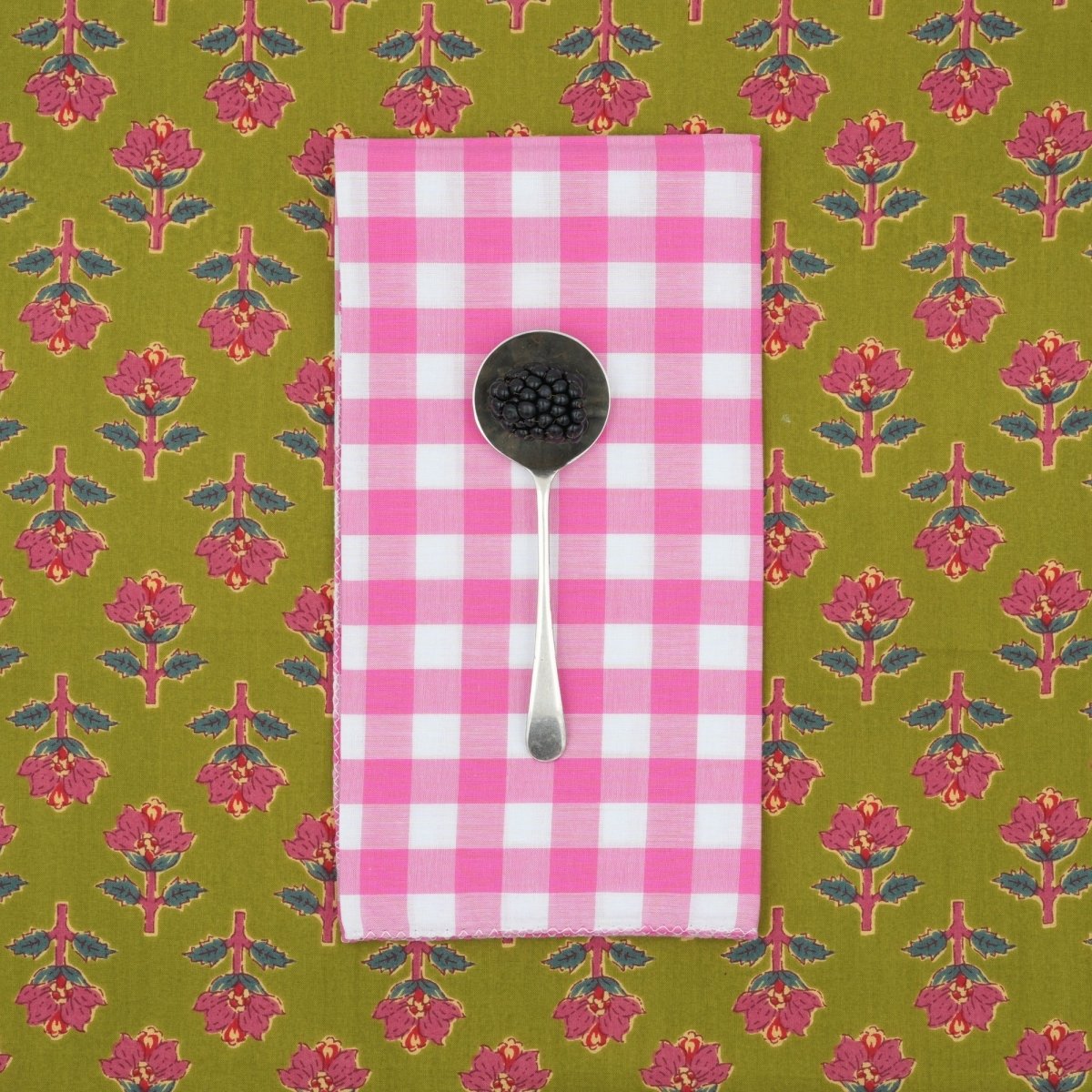 Serviettes de table x4 Fougère Polignac - Suzette