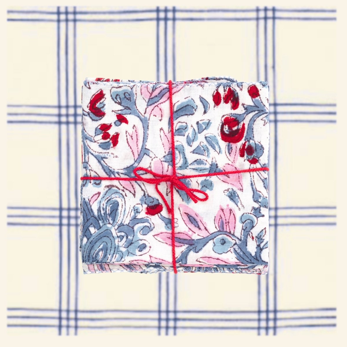 Serviettes de table x4 Gingko Vista - Suzette