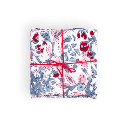 Serviettes de table x4 Gingko Vista - Suzette