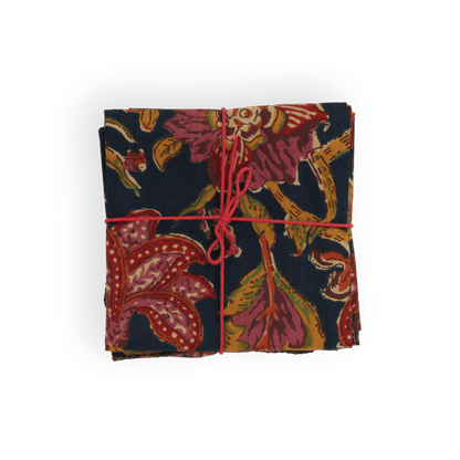 Serviettes de table x4 Hysope Patriot - Suzette