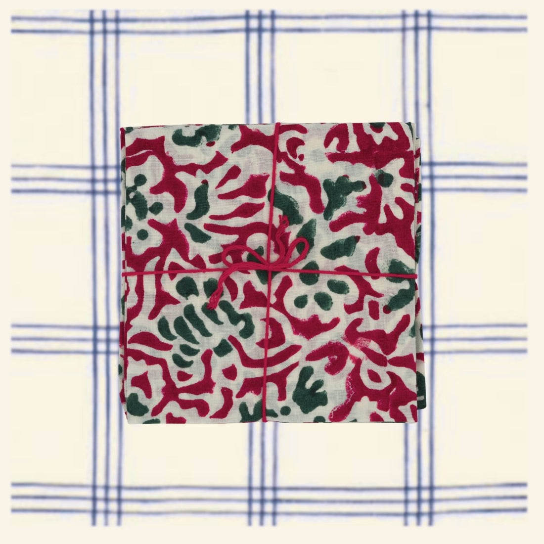 Serviettes de table x4 Impatient Tomato - Suzette