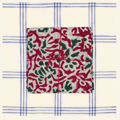 Serviettes de table x4 Impatient Tomato - Suzette