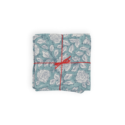 Serviettes de table x4 Iris Air - Suzette