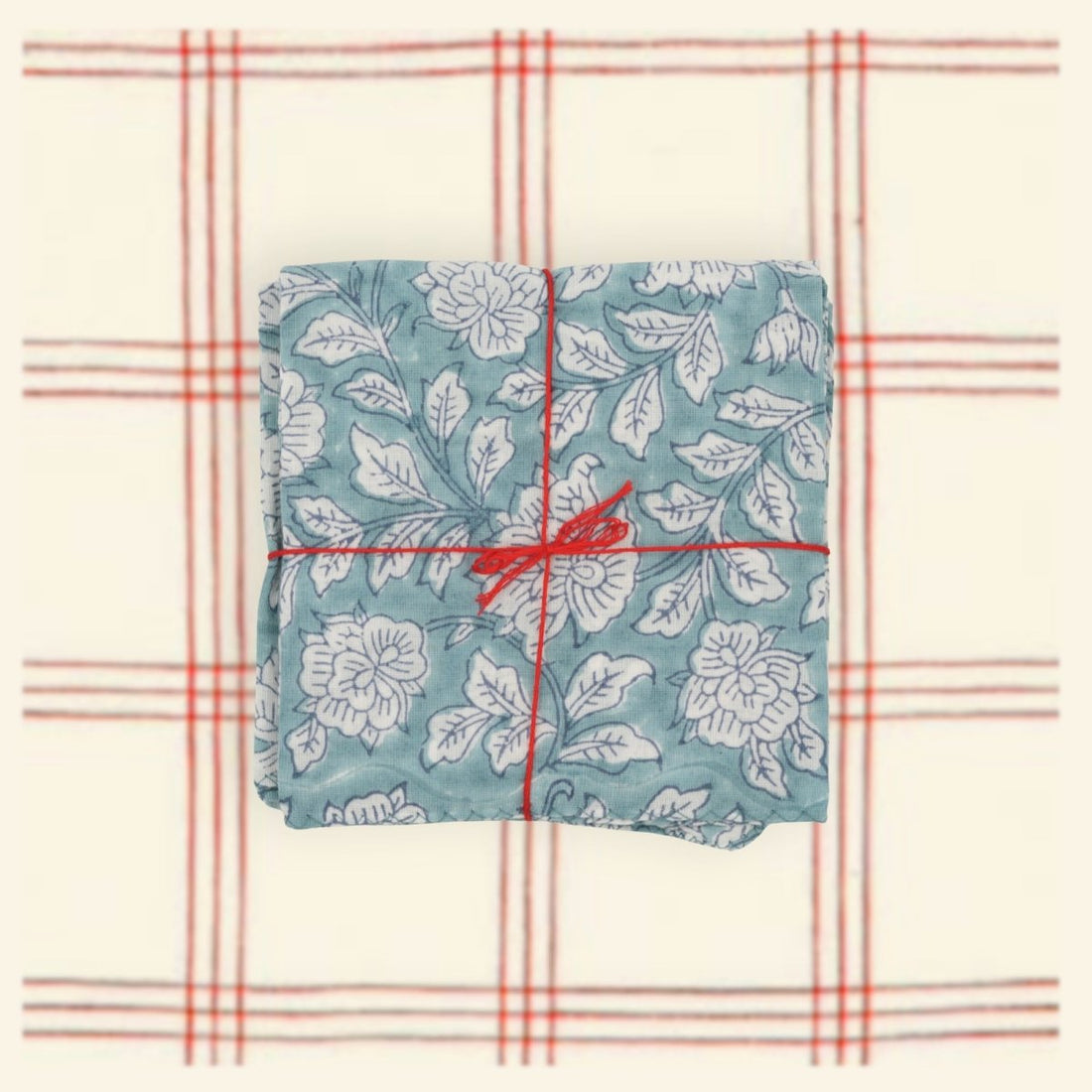 Serviettes de table x4 Iris Air - Suzette