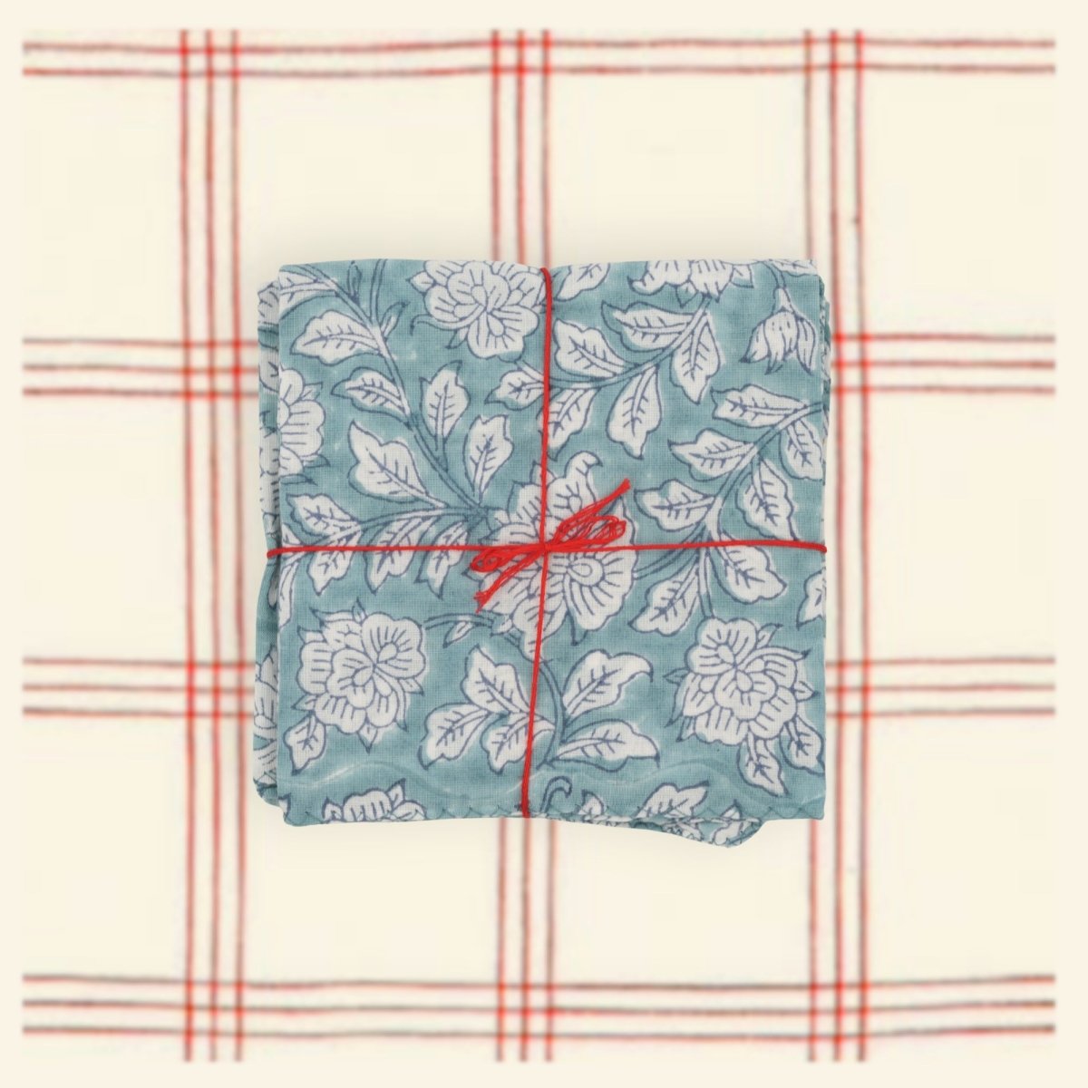 Serviettes de table x4 Iris Air - Suzette
