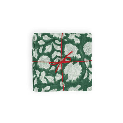 Serviettes de table x4 Iris Juniper - Suzette