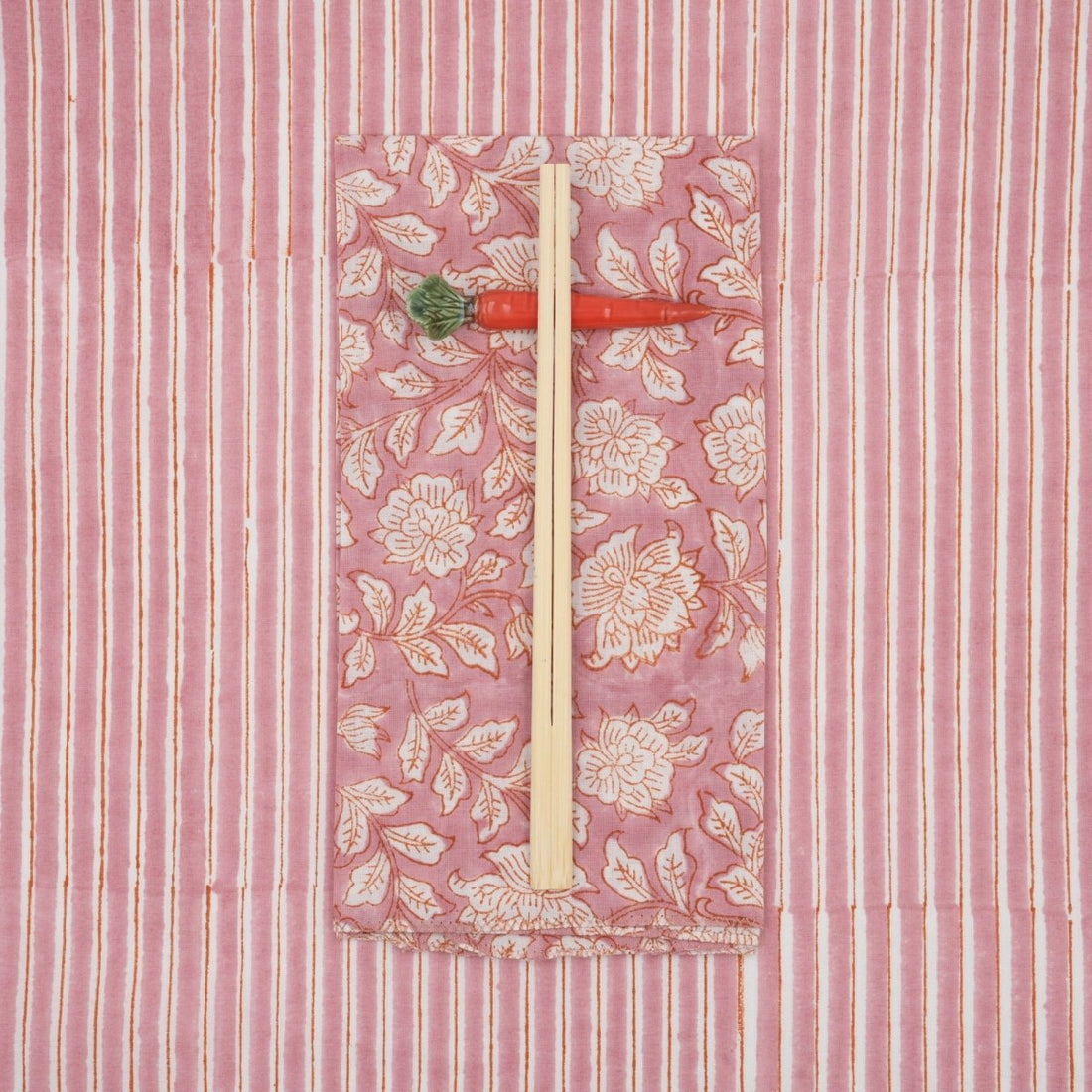 Serviettes de table x4 Iris Powder - Suzette