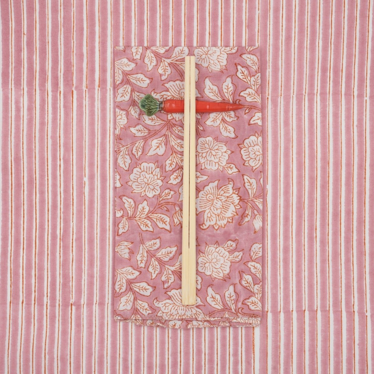 Serviettes de table x4 Iris Powder - Suzette