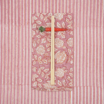 Serviettes de table x4 Iris Powder - Suzette