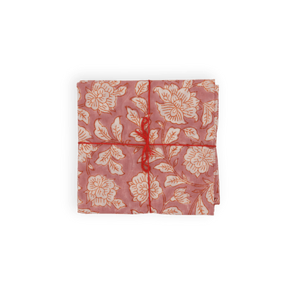 Serviettes de table x4 Iris Powder - Suzette