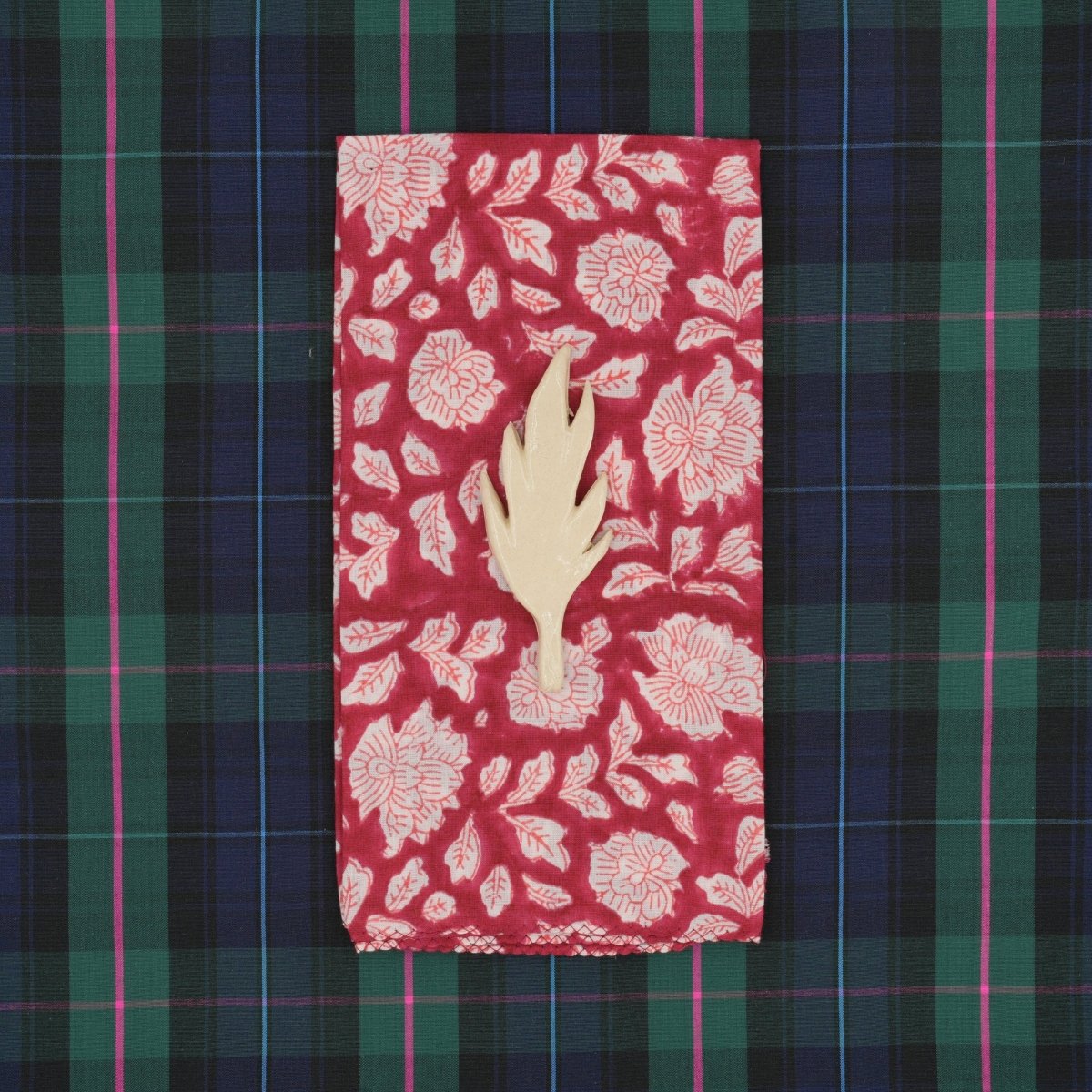 Serviettes de table x4 Iris Tango - Suzette